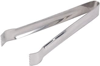 Microwave Oven Tongs, Set of 12, Ice Tong, large, Silver