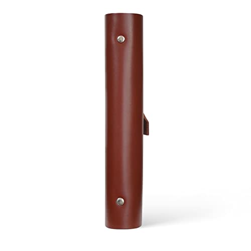 Nekmit Leather Planner 2023-2024, Monthly Weekly Planner, A5 Refillable 6 Ring Binder, Genuine Leather Cover With Inner Pockets And Pen Holder, Brown #TOP6