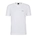 Boss Tee V T-Shirt, Bianco 100, Xl Uomo - 3