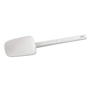 Rubbermaid Commercial Spoon-Shaped Spatula, 9 1/2 in, White – Includes only one