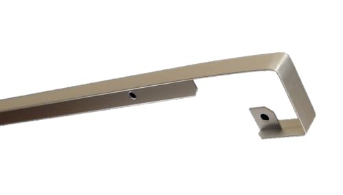 NORDLINGER PRO Perfil de unión de borde a borde para encimera - Ep.plan mm.38 - Radio mm.0 a 2 -