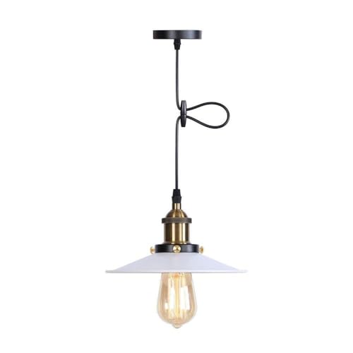 Lámpara de luz estilo metal retro E27 iluminación colgante vintage