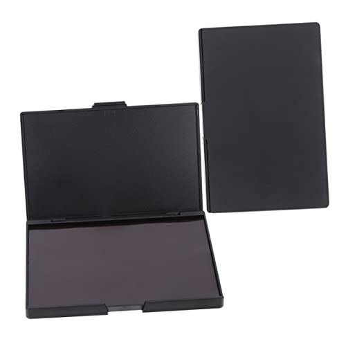 minkissy Paleta De Sombras De Ojos DIY De 2 Piezas Base De Sombra De Ojos Bandeja De Maquillaje Paleta De Sombras De Ojos Metálicas Rizador De Sombras De Ojos Paletas De Sombras De