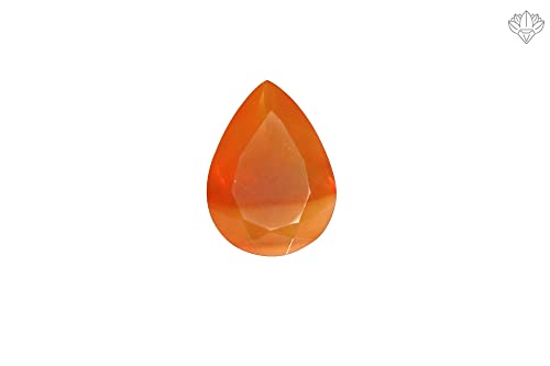 Natural Mexican Opal Pear Shape Faceted 1.86 Carat 11.2X7.1Mm Loose Gemstone #TOP6