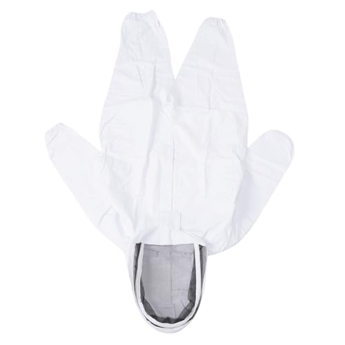Traje de apicultura seguro contra picaduras con diseño de nailon 4