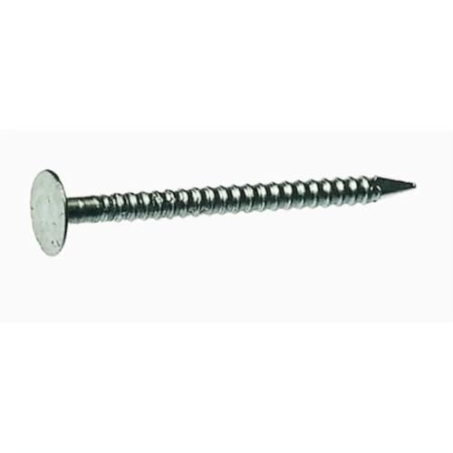 Fas-n-Rite 1-lb 12.5-Gauge 1.5-in Electro-Galvanized Ring Drywall Nails # 69187