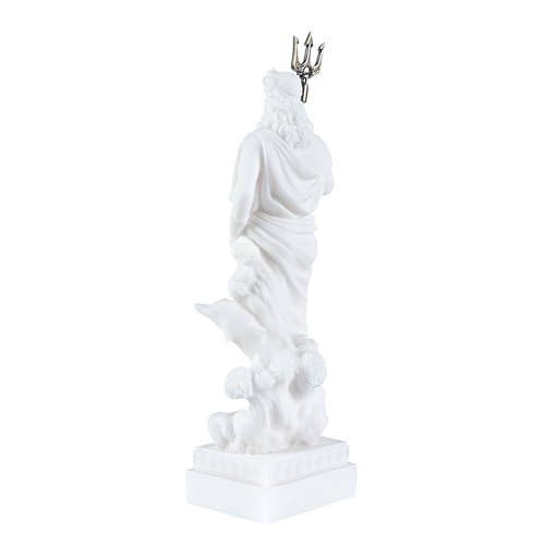Estatua de Poseidón Dios Griego del Mar 7 Pulgadas miniatura 6