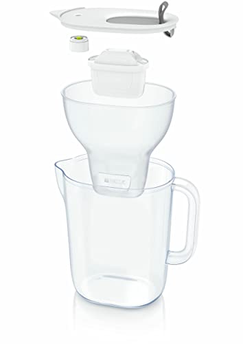 BRITA Style XL water filter jug for reduction of chlorine, limescale and impurities, 3.5L - Grey - Image 3