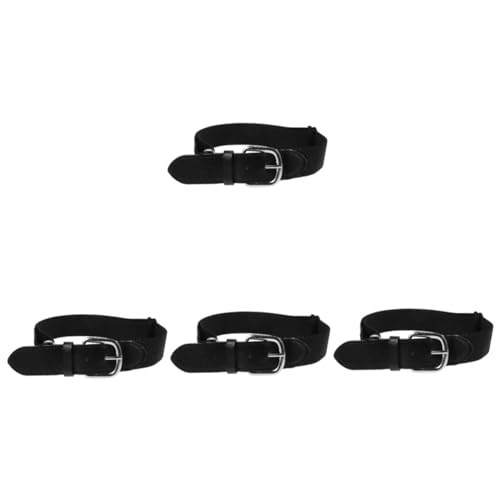 FRCOLOR 4pcs Baseball Belt for Youth Boys Girls Sports Waist Belt Comfortable Fit Materials
