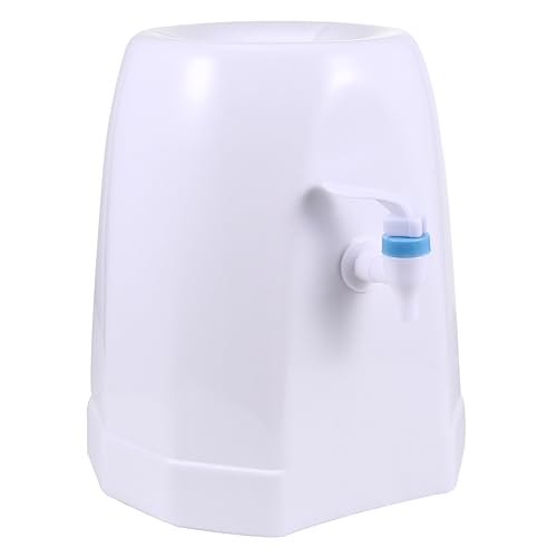 Gadpiparty Distributore d Acqua Da Banco Distributore d Acqua Barile Fontanella Da Tavolo in Plastica Resistente All Usura Semplice Da Pulire e Usare