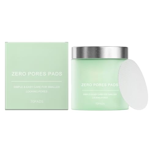 Toallitas Reductoras De Poros - Almohadillas Hidratantes de Cuidado Facial - 70 Unidades Toallitas Iluminadoras Y Purificantes Nocturno Baño Viaje Camping