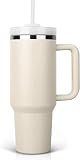 40 Oz Tumbler With Handle And Straw Lid Insulated Reusable Stainless Steel Water Bottle Travel Mug I