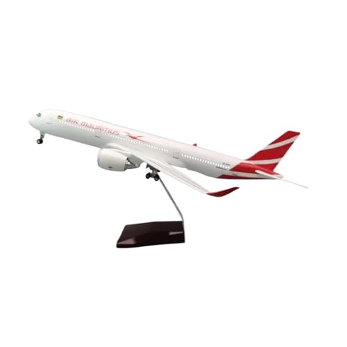 Modelo a Escala 1:85 de avión Mauricio 350 con acabado de 47 cm
