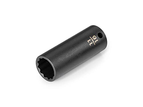 Image of TEKTON 3 /8 Inch Drive x 11 /16 Inch Deep 12-Point Impact Socket | SID13217