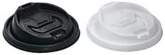 DART Optima Reclosable Hot Cup Lids, for 12-24 Oz Foam Cups, White, Case of 1,000