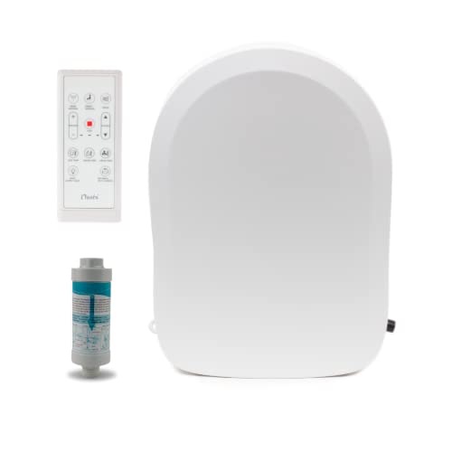 Nashi - Tapa Asiento Japones inteligente | Inodoro electronico | Bidet Lavado con Agua y Secado | Tapadera de WC Inteligente| Deluxe Pro