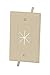 DATA COMM 45-0014-IV Cable Plate with Flexible Opening, 1-Gang, Ivory