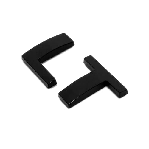 Image of Replacement for 2019-2023 Silverado 1500 Rear Tailgate LT LTZ Letter Logo 3D Emblem Badge Sticker Z71 (Matte Black, LT)