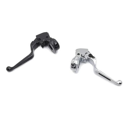 Palanca de embrague con cuero y vinilo para moto Harley Davidson Softail 7