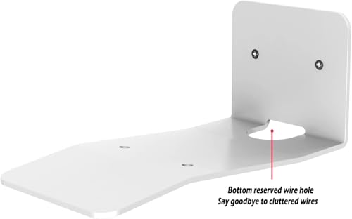 Image of Viewlite Upgraded White Wall Mount for Era 300 Speaker (White, 1PCS) - Space-Saving Heavy-Duty Design with Special Screw for Easy Installation, Ideal for Home & Office Audio Setup
