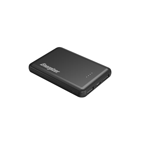 Energizer 5000mAh Portable Charger USB-C Output Power Bank Lightweight Battery Pack Compatible with iPhone, Samaung Galaxy, iPad, Android Smartphones etc_UE5010C