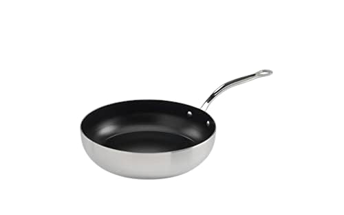 Samuel Groves 20cm Tri-Ply Stainless Steel Non-Stick Chef’s Frying Pan with Long Handle, Suitable for All Hobs Including Induction, Premium Quality Cookware, Made in England - Image 5
