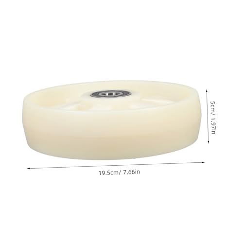 Roues de transpalette bloquées ? Solution fluide 200x50 mm en nylon