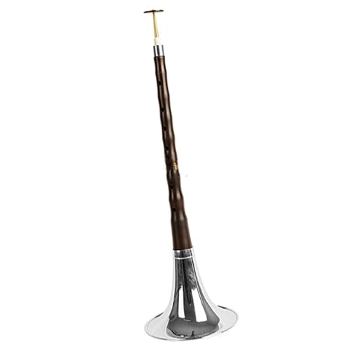 ZAMASS Suona Instrument Handmade Ebony Pole B Flat Suona Chinese Traditional Folk Suona Musical Instrument