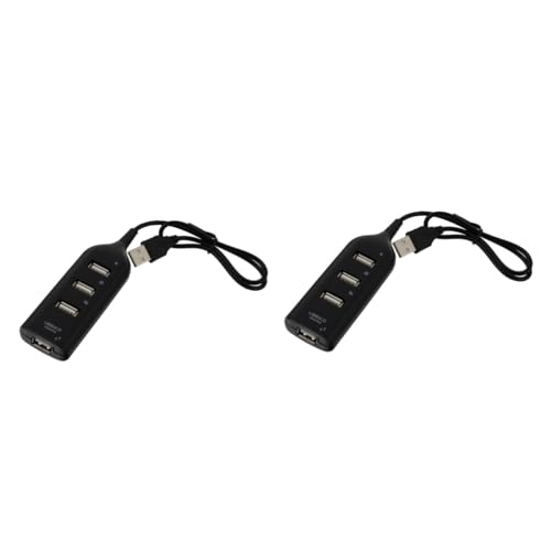 2pezzi Hub USB Portatile Porte Espansore USB Compatto per e Facile Trasferimento e Sincronizzazione per Laptop e Desktop