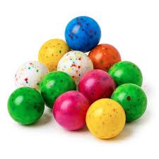 Jawbreakers Candy Center, Colorful Hard Candy Balls, 1 3/4 Inch, 2.2 Lbs
