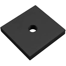 80/20 Inc, 40-2438-Black, 40 Series Narrow Backing Plate, Black Anodize 25 Pack