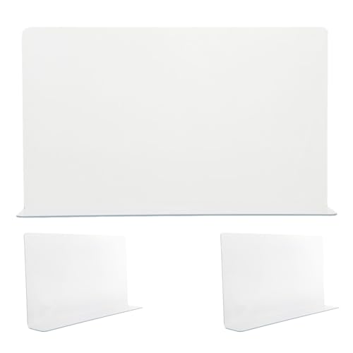 Alipis Shower Splash Guard Kit: 3PCS Waterproof Self-Adhesive Bathtub Corner Guards - Keep Water in Shower or Bath for Bathtub Washbasin Tubs Sinks Bathroom