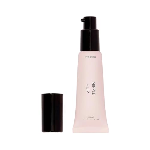 HATCH Nipple + Lip Rescue Balm - 1oz Lanolin Free Nipple Cream - Natural Nipple Care for Breastfeeding - Hydrating Nipple Balm - Mama Safe Breastfeeding Essentials