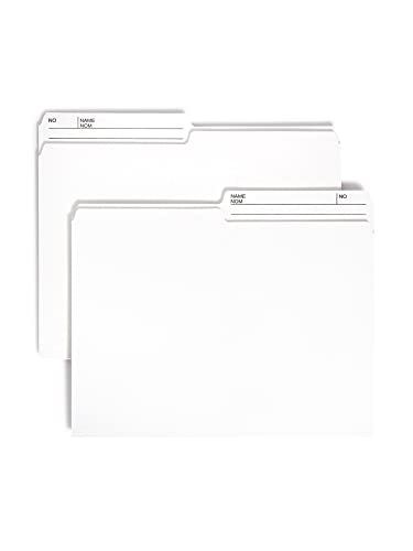 Dosya Klasörü, Letter, 1/2-Cut, 2 Wendbare Tab, Gri, Kutu Başına 100 (10363)