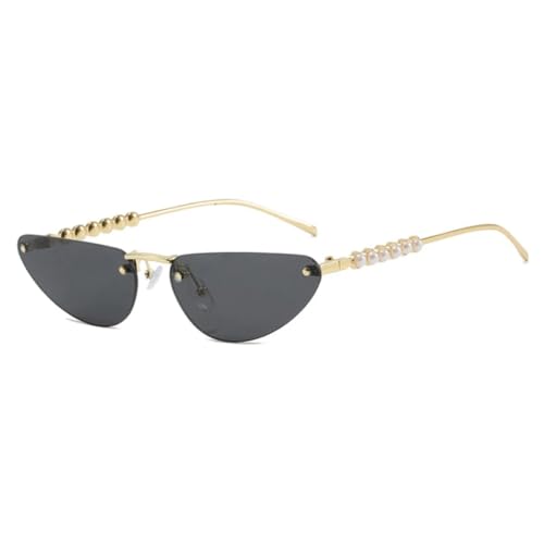Lunettes de soleil œil de chat femme monture métal style homme et verres protection UV400