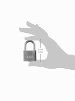ABUS Vorhängeschloss Titalium 64TI/40 - 3er Set, gleichschließend – Ansicht 3