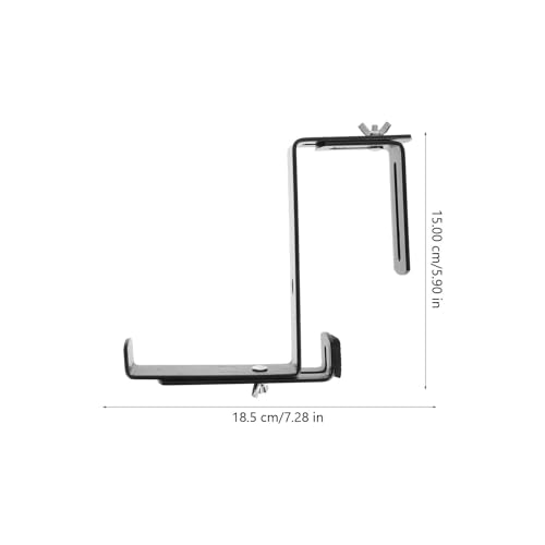 Soporte ajustable para maceteros de hierro negro balcón CIYODO terraza 3