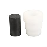 Contenu de l'emballage : contient 1 buse de sablage et 1 manchon en caoutchouc, taille de la buse 35 x 20 mm, options de couleur noir ou blanc.