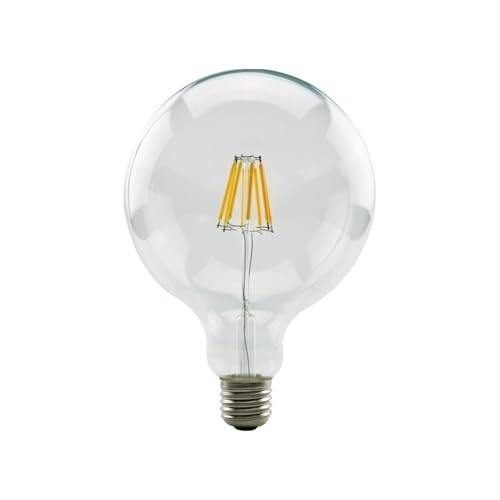Ampoule LED filament E27 G125 4W blanc froid pack de 4 ampoules rétro