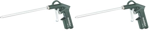 metabo Druckluft-Blaspistole BP 210-6 bar, 1/4" Stecknippel - leicht & robust, Ideal für präzises Reinigen, hochwertiges Aluminiumgehäuse, zuverlässig & langlebig, Perfekt für Industrieanwendungen