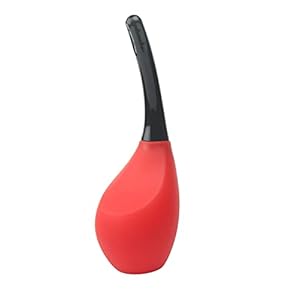 Menzstuff 9 hole anal douche red/Black