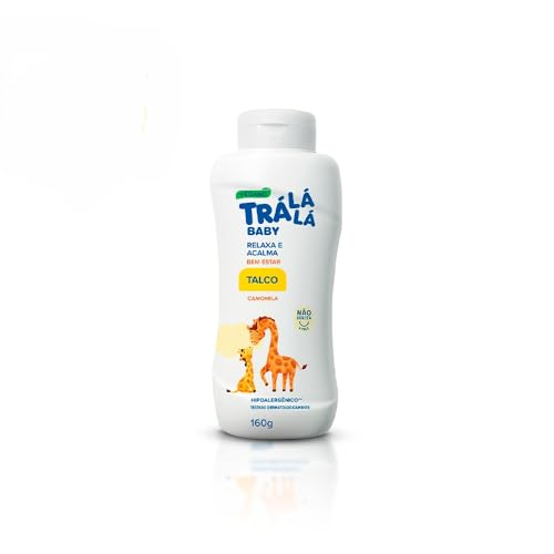 Tra La La - Talco Tra La La Baby 160G Bem Estar