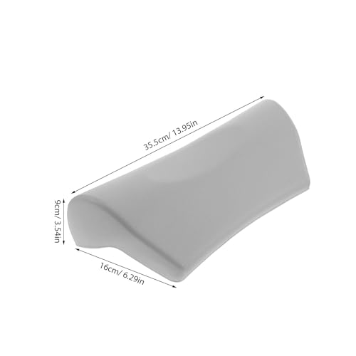 Oreiller de Bain en PU Imperméable avec Support Cervical Ergonomique - 3
