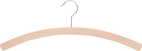Pador Concept GmbH Holz-Kleiderbügel, Konfektion (Einfachbügel), 50 Stück Cover
