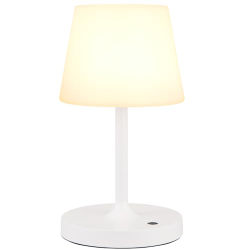 Kakanuo White Cordless Shower Lamp Waterproof, Rechargeable Table Lamp with 4000mAh Battery, Touch Dimmable Desk Light for Outdoor, Kitchen, Bathroom, Camping, Patio, IP54 - Image 7