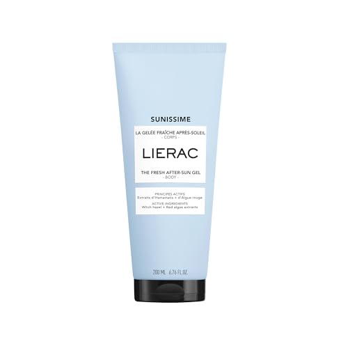 Lierac - Sunissime - El Gel Refrescante Aftersun Cuerpo 200ml - Nutre - Calma - Prolonga el Bronceado - Todo Tipo de Pieles