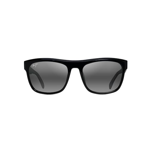 Image of Maui Jim Polarized Men's and Women's S-Turns Rectangular Sunglasses