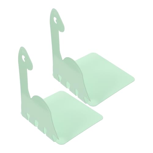 POPETPOP Sujetalibros de Metal Diseño de Dinosaurio 15x13 Cm