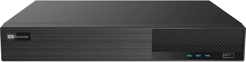Titanium Superlive Plus 4 Channel NVR with 4 Port PoE Built-in 4K 8MP, 80M Bandwidth in/Out, HDMI & VGA Output, Mobile View app (NO HDD Included)