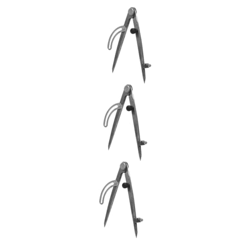 Jauge de marquage en acier 3 pièces boussole cuir